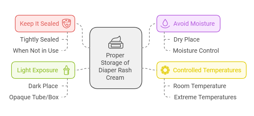 Tips for Proper Diaper Rash Cream Storage