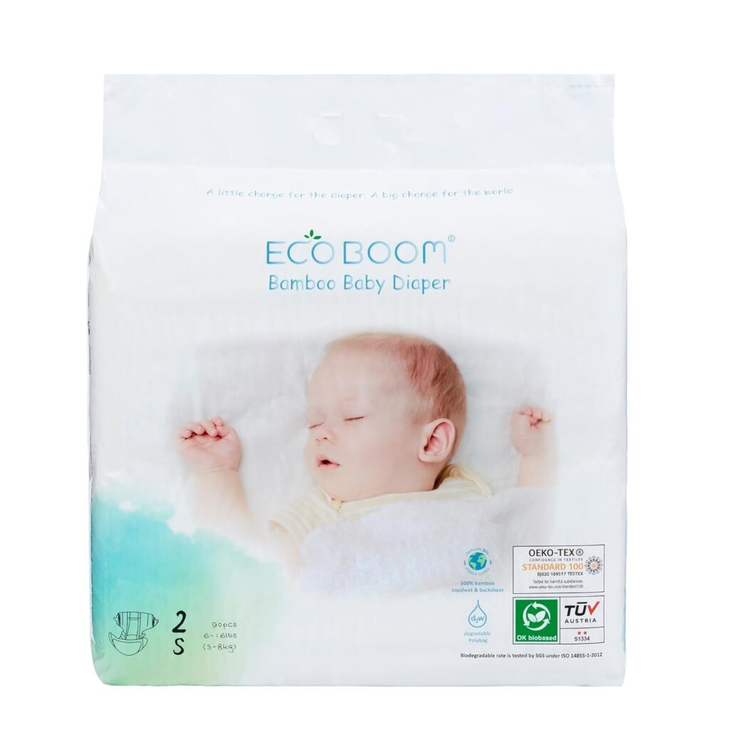 Eco Boom Natural Bamboo Diapers