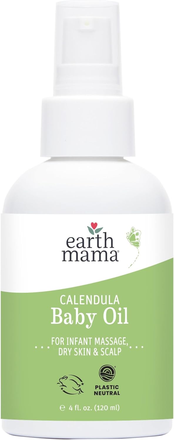 Earth Mama Calendula Baby Oil