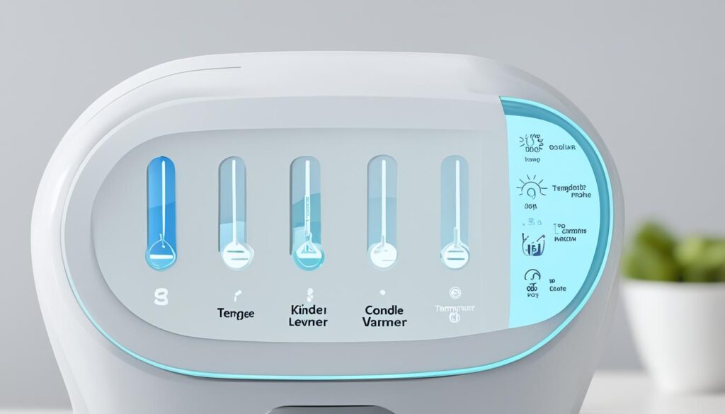 Kiinde Bottle Warmer settings